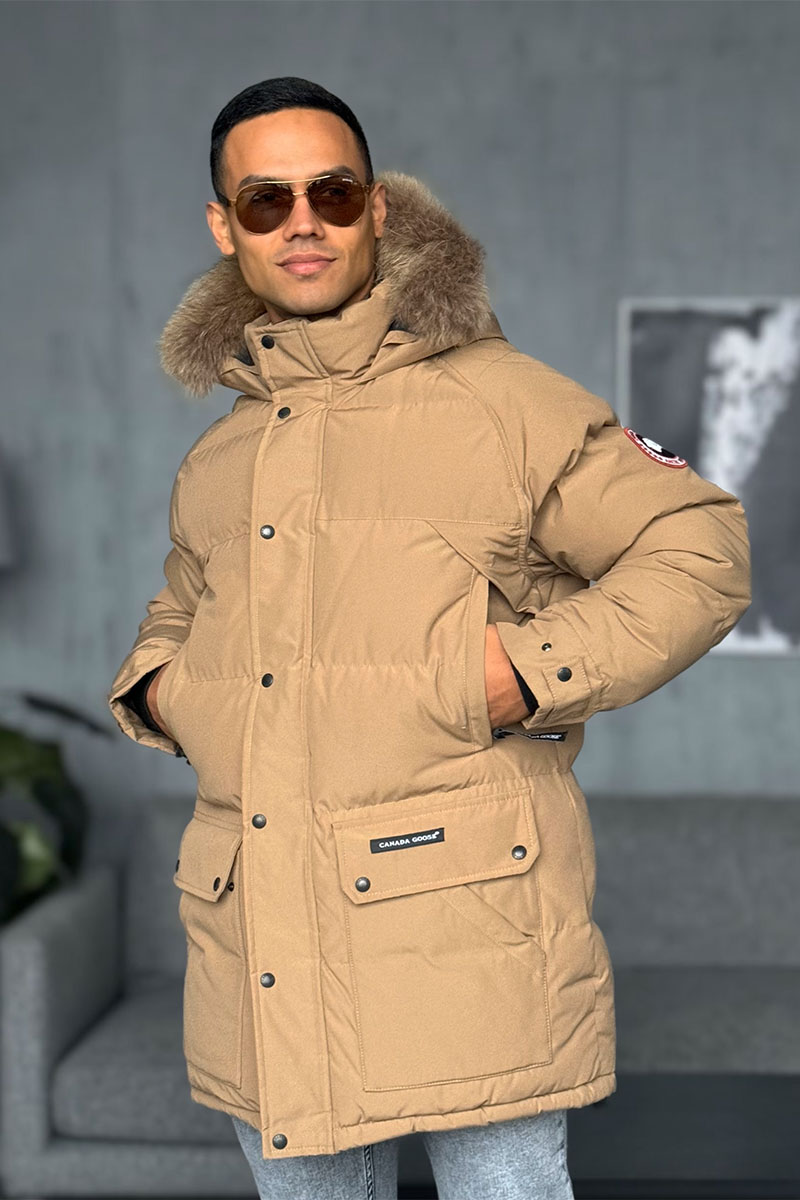 Canada Goose Парка коричневого цвета Emory
