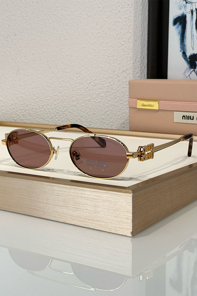 MIU MIU Женские солнцезащитные очки Oval