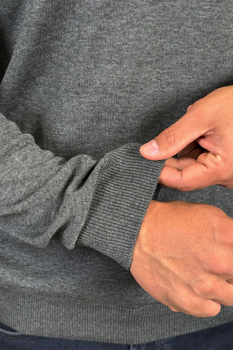 Loro Piana Мужской серый джемпер 