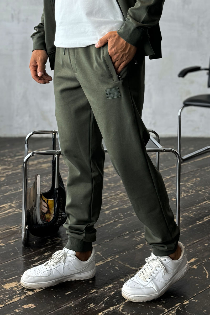 Hugо Воss Спортивный костюм logo-patch - Green