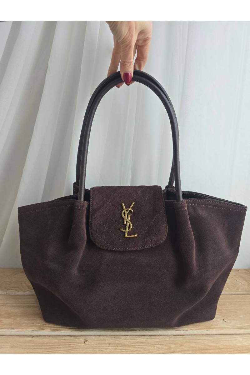 Yves Saint Laurent Замшевая сумка Le 5 a 7 40x22