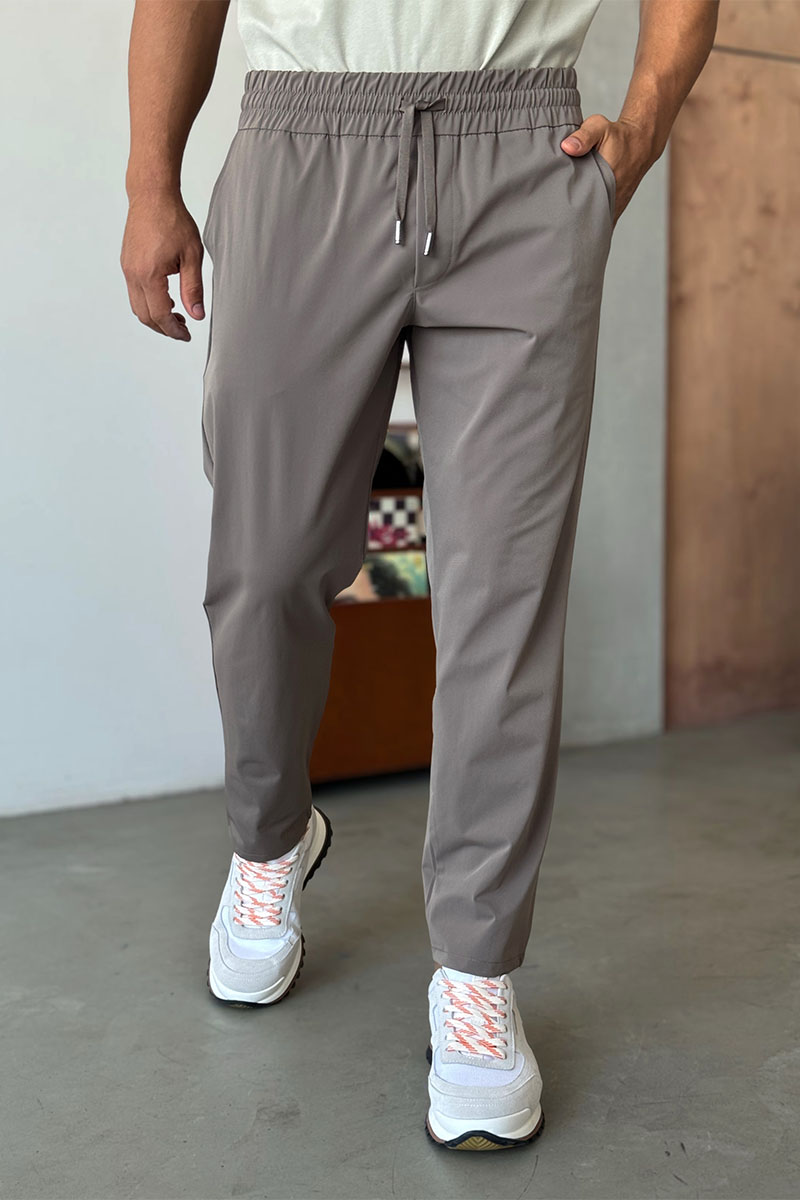 Prada Мужские штаны коричневого цвета