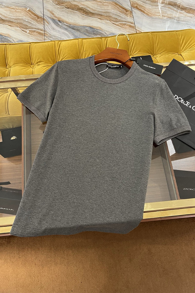 Dоlсе & Gаbbаnа Мужская серая футболка Premium