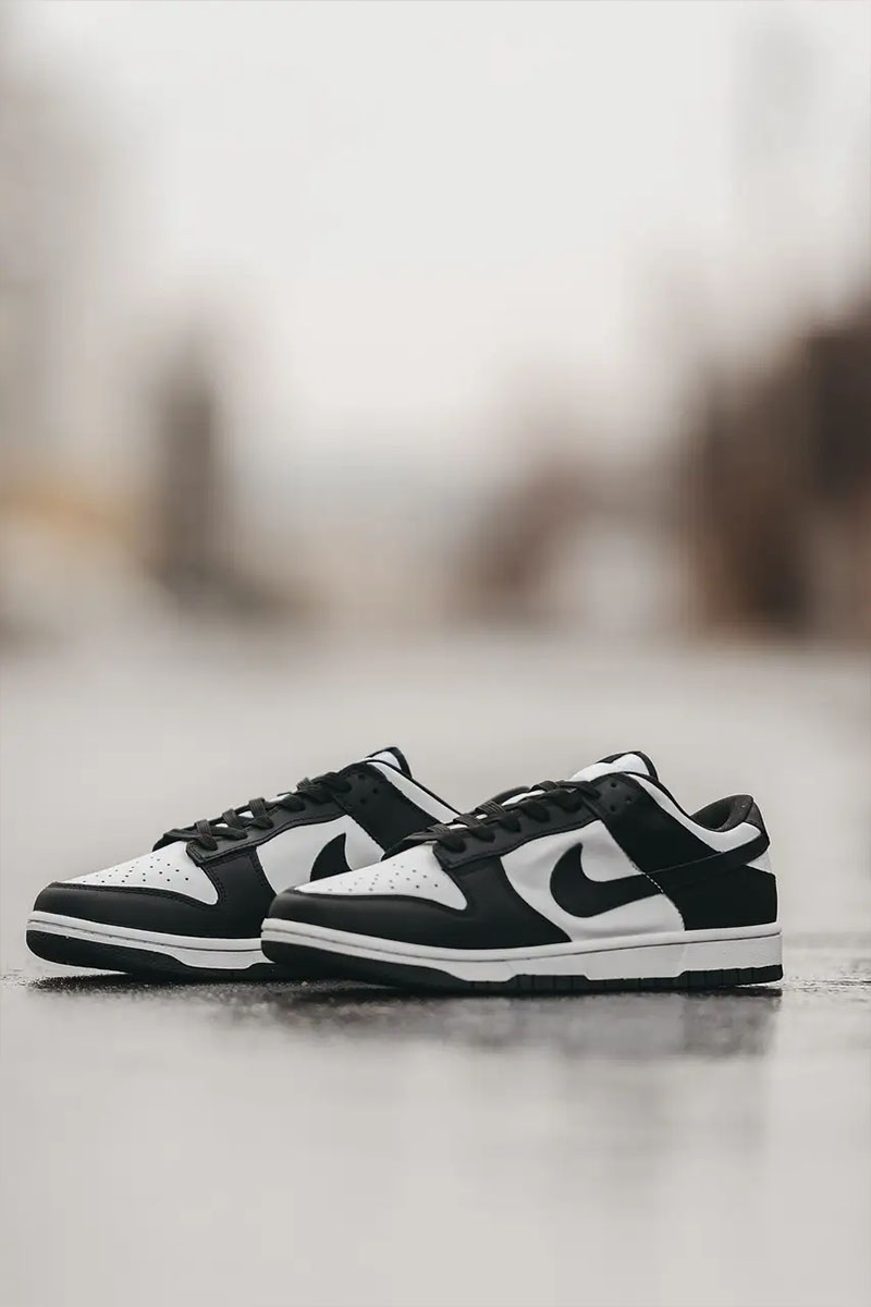 Nike Кроссовки Dunk Low - Black / White