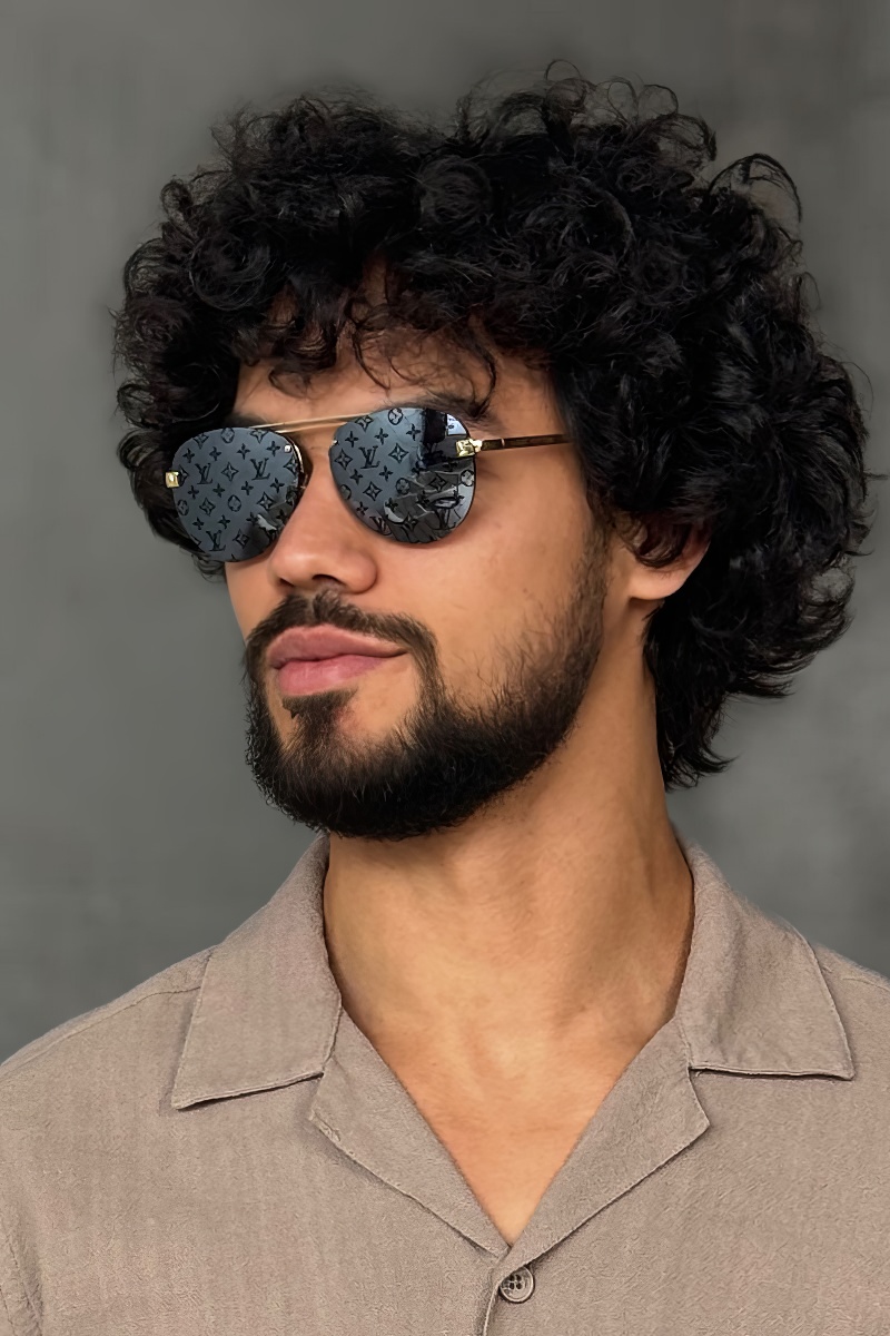 Lоuis Vuittоn Брендовые солнцезащитные очки-авиаторы