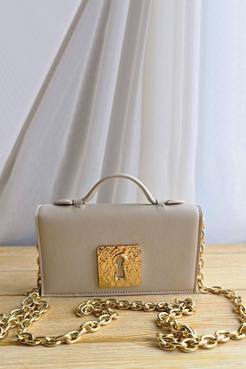 Schiaparelli Кожаная сумка 19x11 см