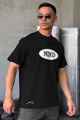 Чёрная футболка Missoni MIND