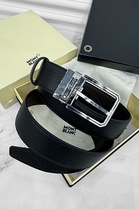 Двусторонний кожаный ремень Premium (ширина 3.5 см)