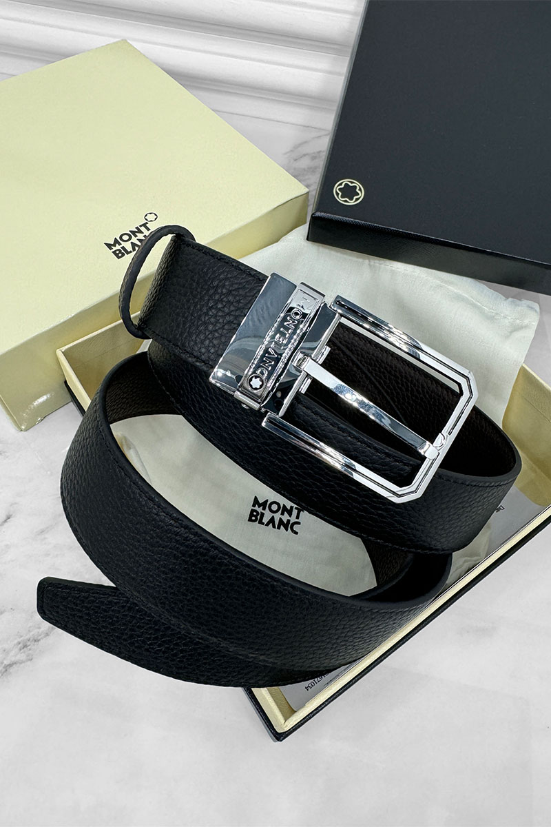 Montblanc Двусторонний кожаный ремень Premium (ширина 3.5 см)