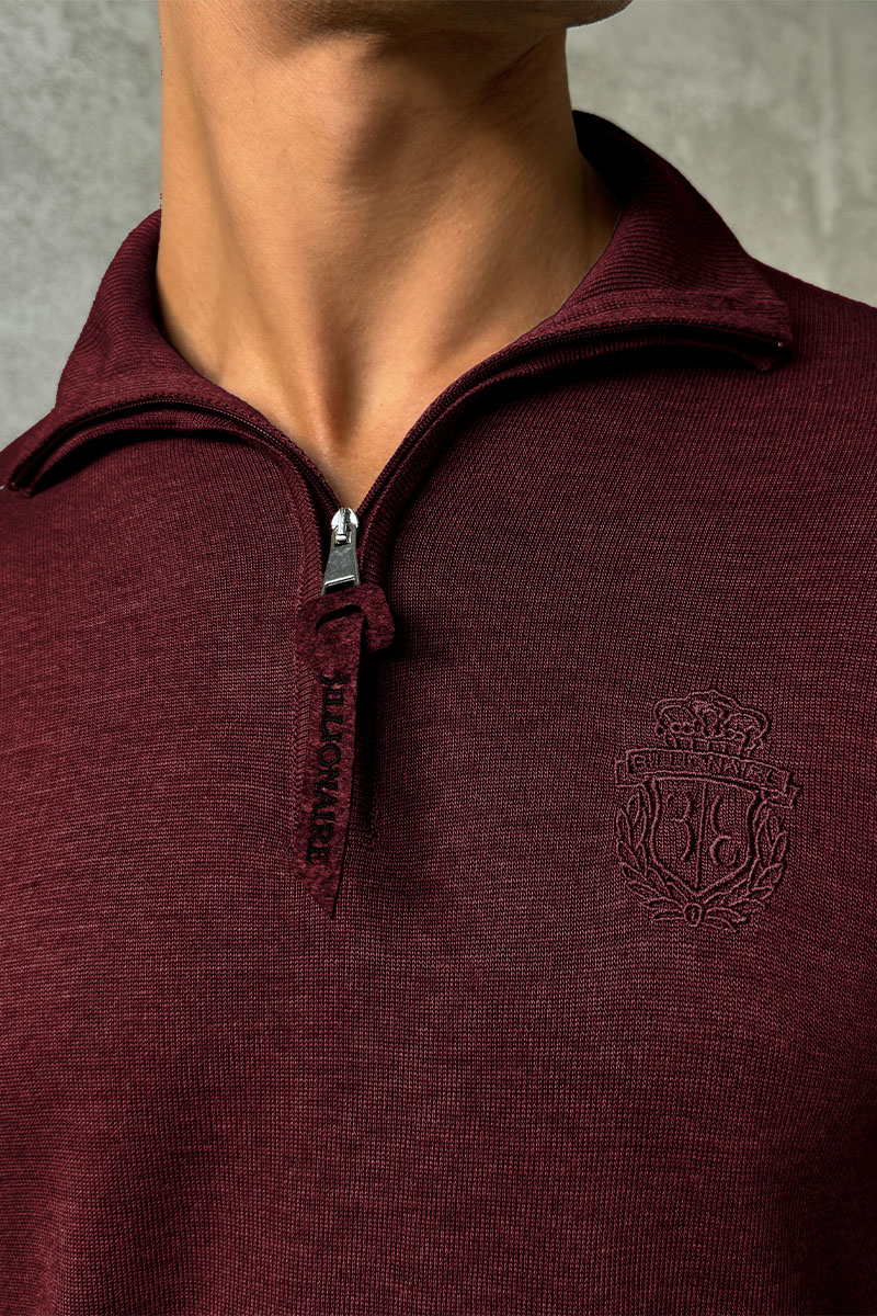 Billionaire Мужская кофта zip-up - Burgundy