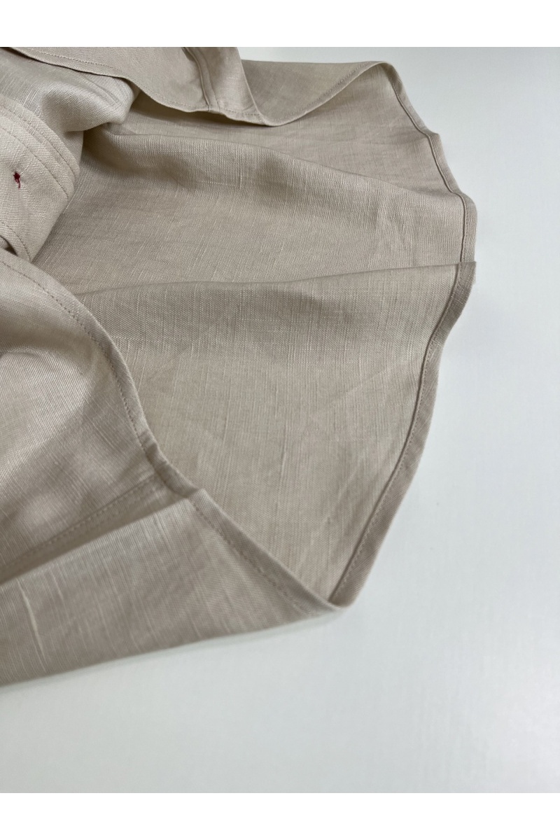 Loro Piana Мужская бежевая рубашка premium