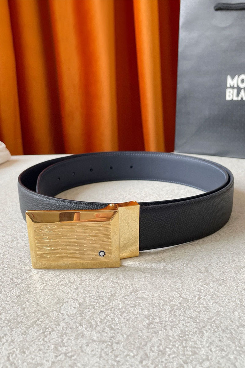 Montblanc Двусторонний кожаный ремень Premium (ширина 3.5 см)