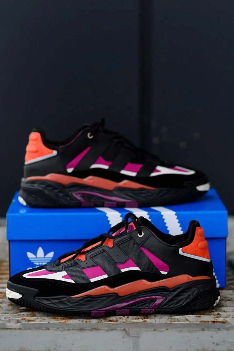 Adidas Кроссовки Niteball Black Power Berry