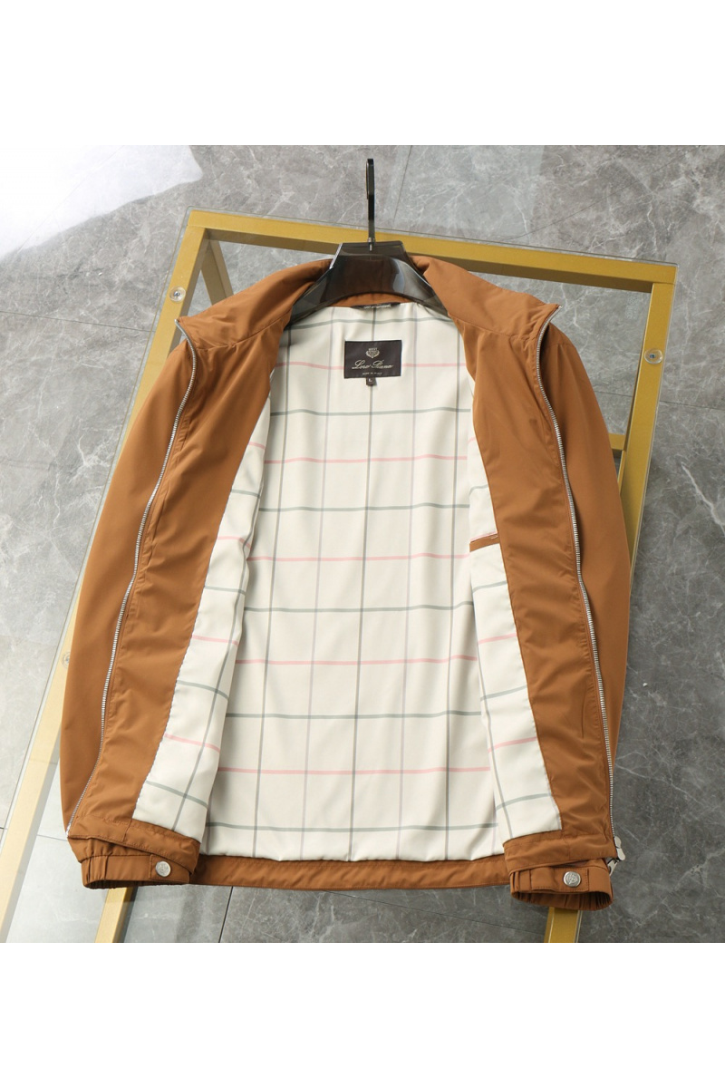 Loro Piana Мужская коричневая ветровка 