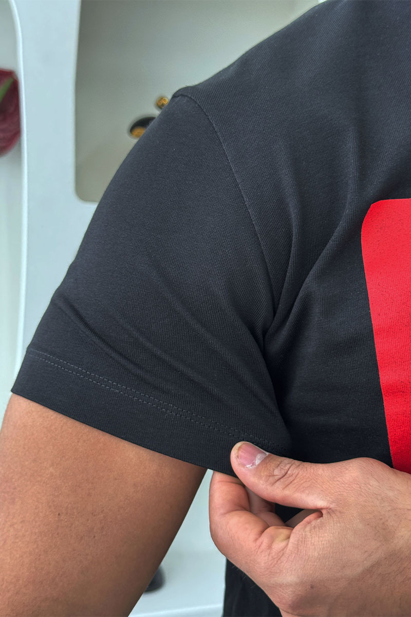 Dsquared2 Футболка тёмно-синего цвета Flag of Canada