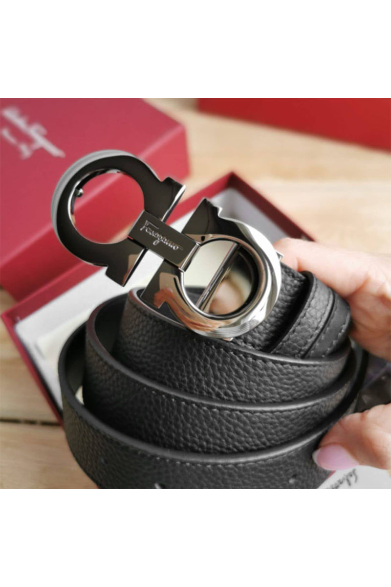 Salvatore Ferragamo Кожаный ремень (длина 100 / 105 / 110 см)