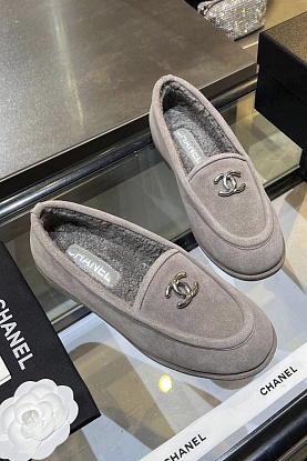 Женские замшевые лоферы premium