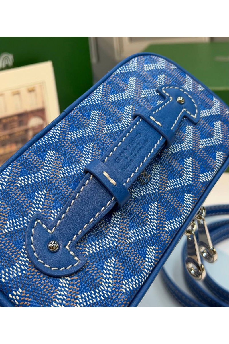 Designer Clothing Кожаная сумка Goyard Muse Mini Vanity ​premium 16,5x10,5x8 см