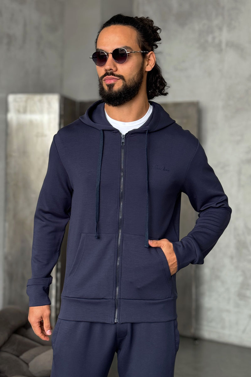 Loro Piana Тёмно-синий спортивный костюм