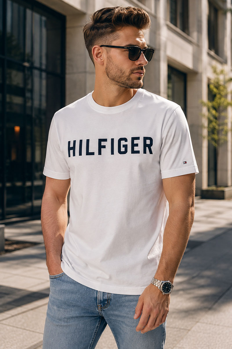 Tommy Hilfiger Футболка белого цвета Lounge