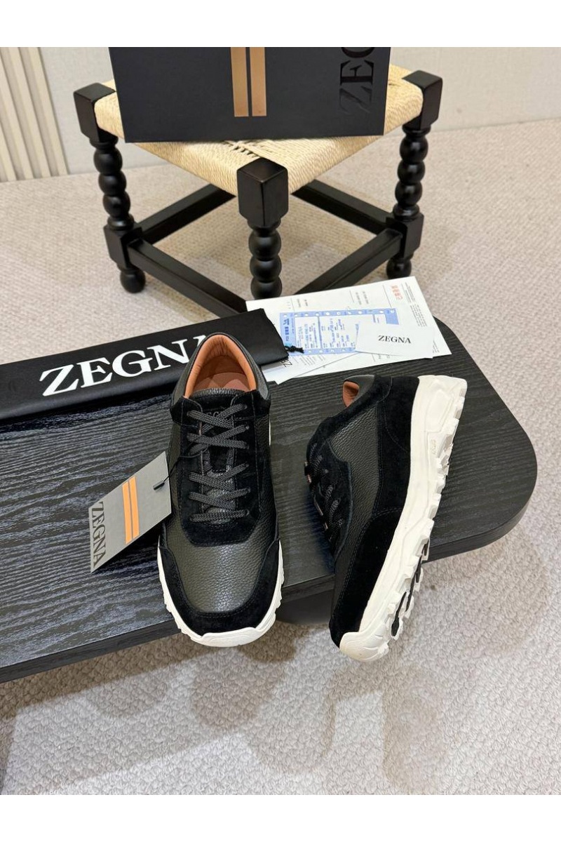 Zegna Мужские кроссовки 