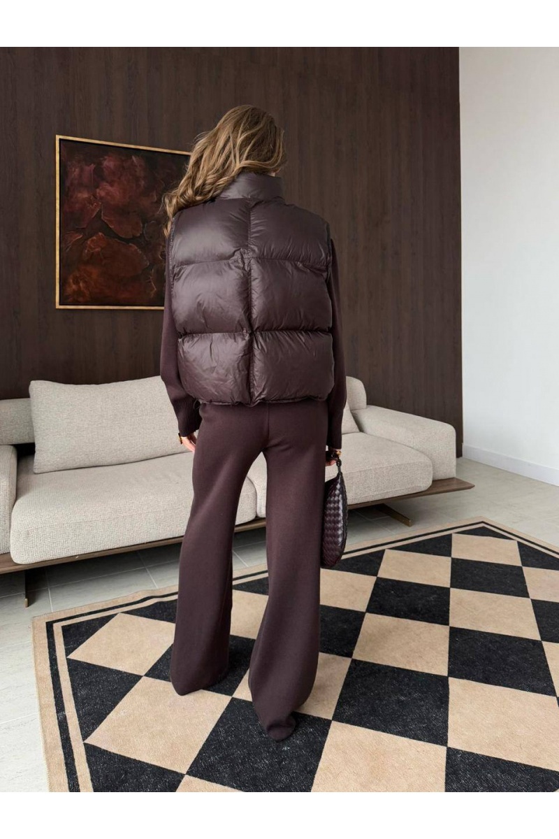 Schiaparelli Женский костюм тройка на флисе premium - Brown