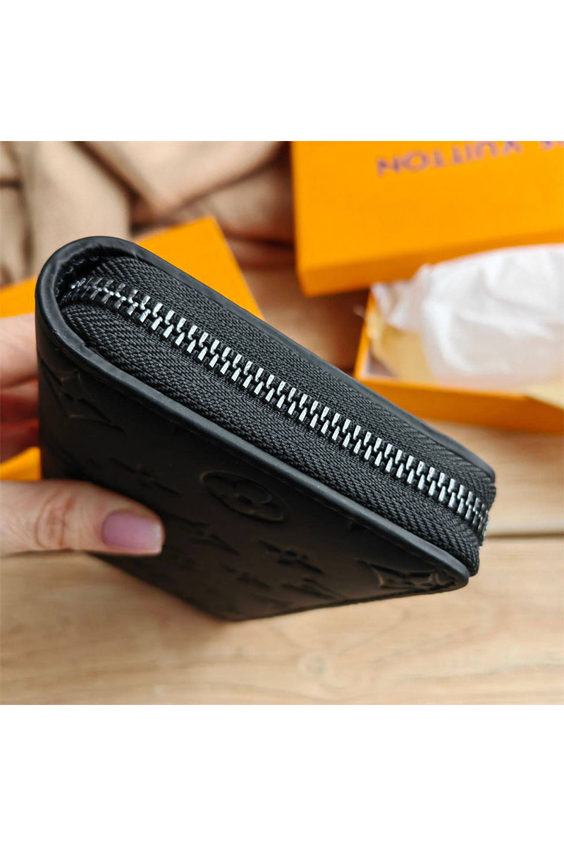 Lоuis Vuittоn Кожаное портмоне Monogram 18.5x10 см