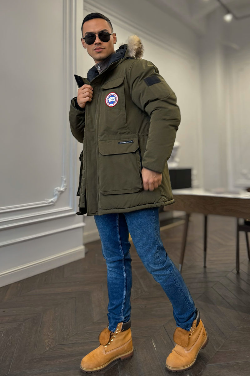 Canada Goose Мужская парка Expedition - Khaki
