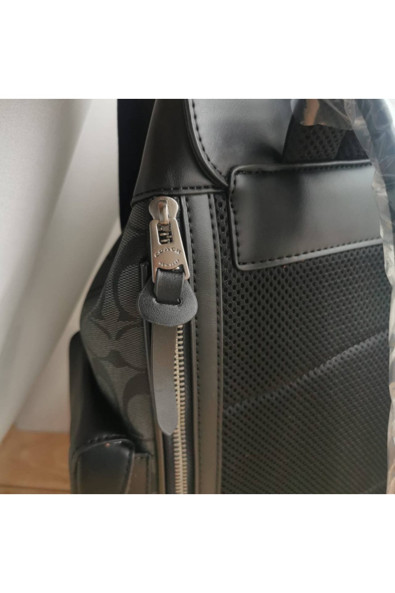 Coach Кожаный рюкзак Rivington 40x30 см