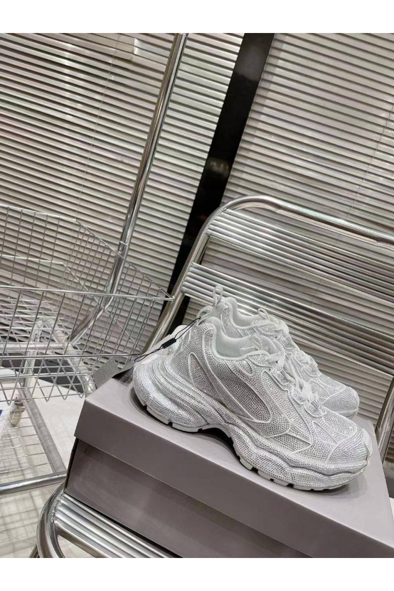 Balenciaga Женские кроссовки 3XL Rhinestones premium