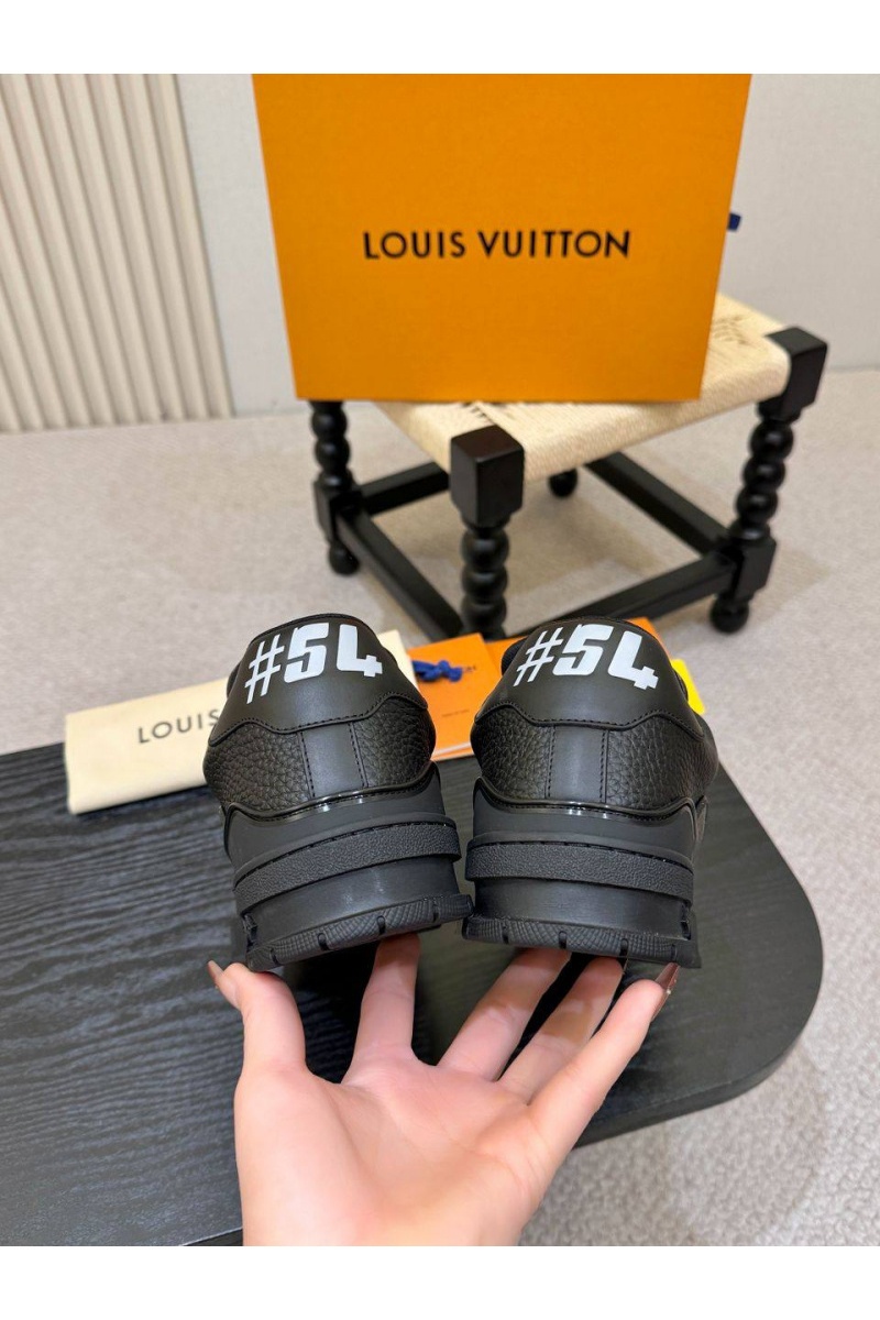 Lоuis Vuittоn Мужские кроссовки Trainer - Black