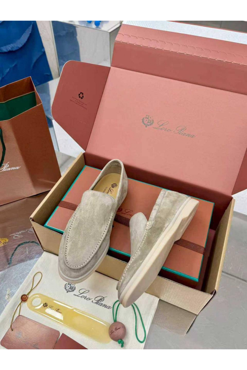 Loro Piana Женские заишевые лоферы Summer Walk premium