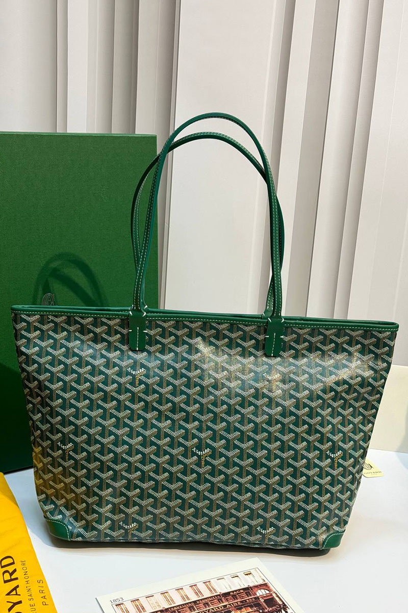 Designer Clothing Кожаная сумка Goyard Artois premium 31x24x15 см