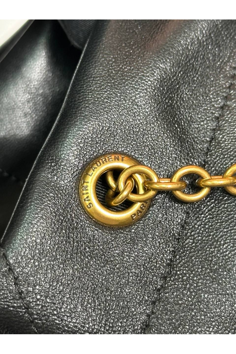 Yves Saint Laurent Кожаная сумка Jamie Premium 28x28x6 см - Black