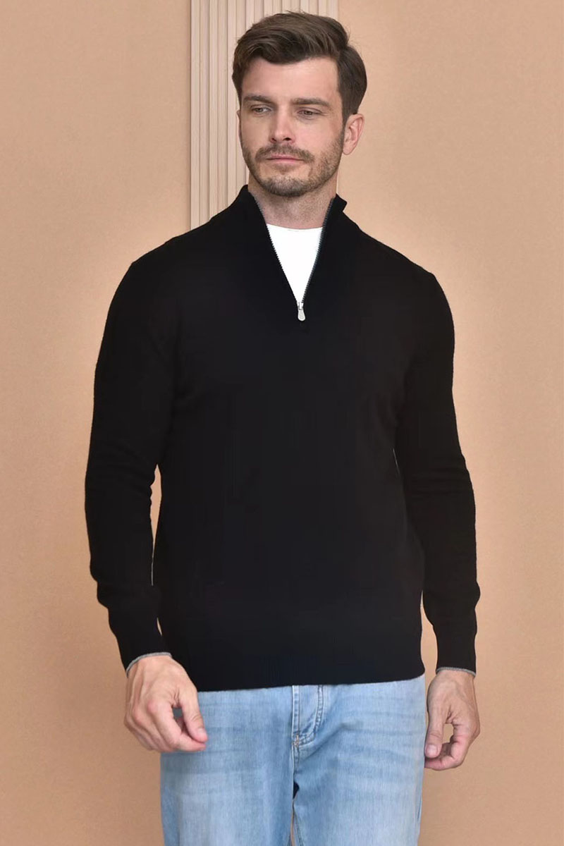 Brunеllо Сuсinеlli Кашемировый свитер Premium - Black