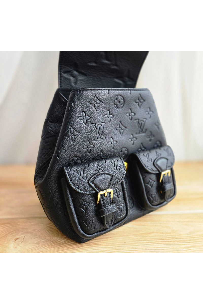Lоuis Vuittоn Кожаный рюкзак Monogram Empreinte 22x22 - Black
