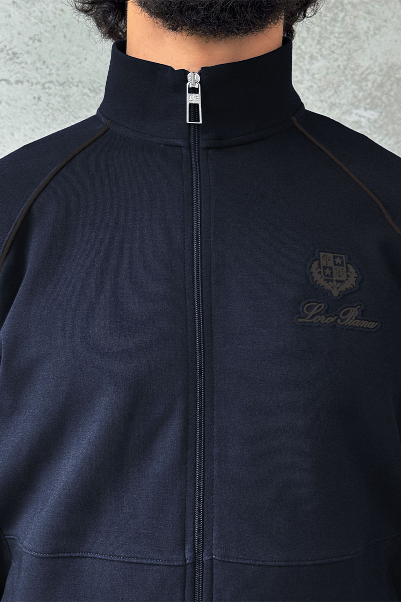 Loro Piana Спортивный костюм тёмно-синего цвета 