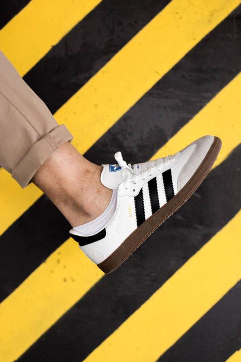 Adidas Кроссовки Samba Vegan "White Gum" 