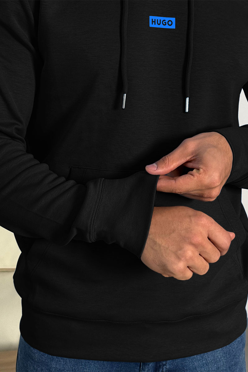 Hugо Воss Мужское худи Nazardo - Black