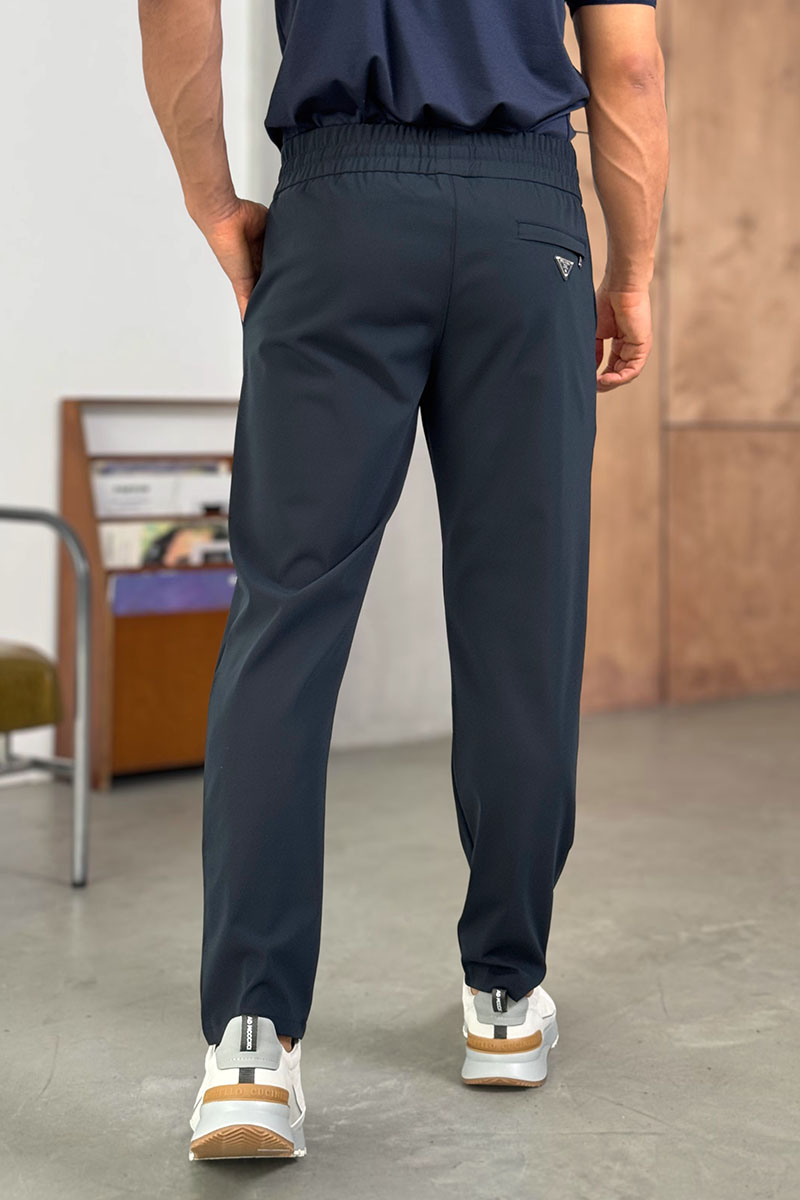 Prada Мужские тёмно-синие штаны 