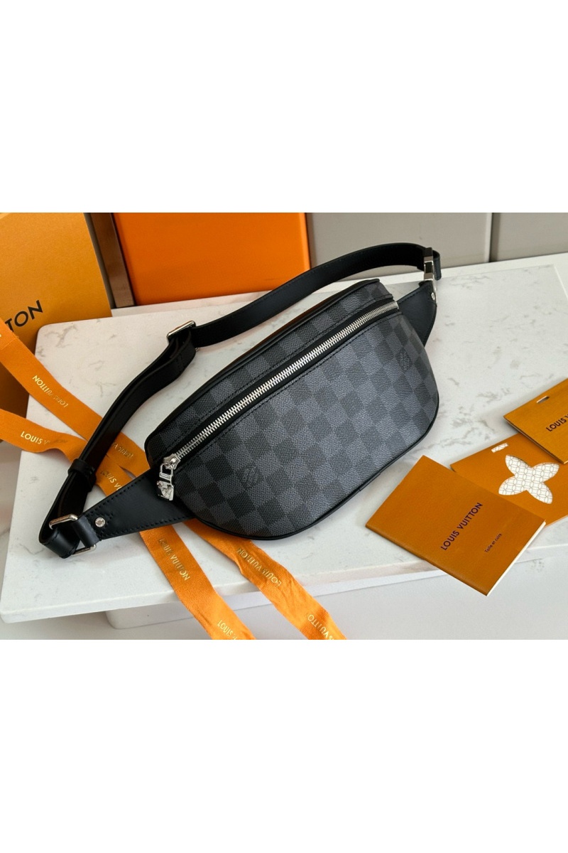 Lоuis Vuittоn Кожаная сумка на пояс Discovery Premium 26x13x7 см