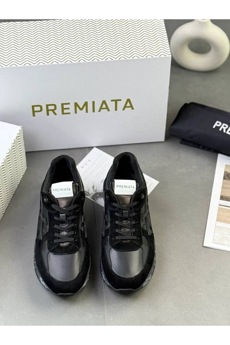 Premiata Мужские комбинированные кроссовки Mick 