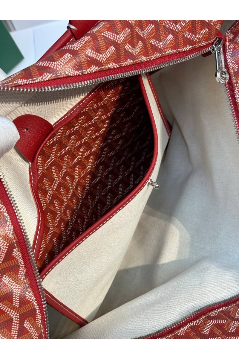 Designer Clothing Кожаная сумка Goyard Artois premium 31x24x15 см