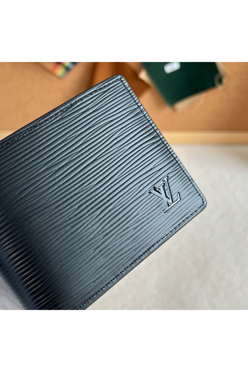 Lоuis Vuittоn Кожаный кошелёк Marco Premium 11x8.5x1 см