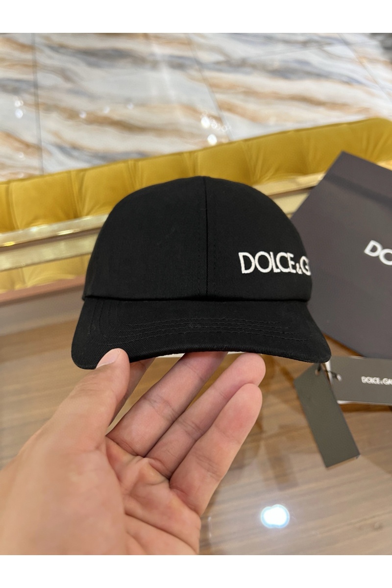 Dоlсе & Gаbbаnа Бейсболка чёрного цвета logo-embroidered