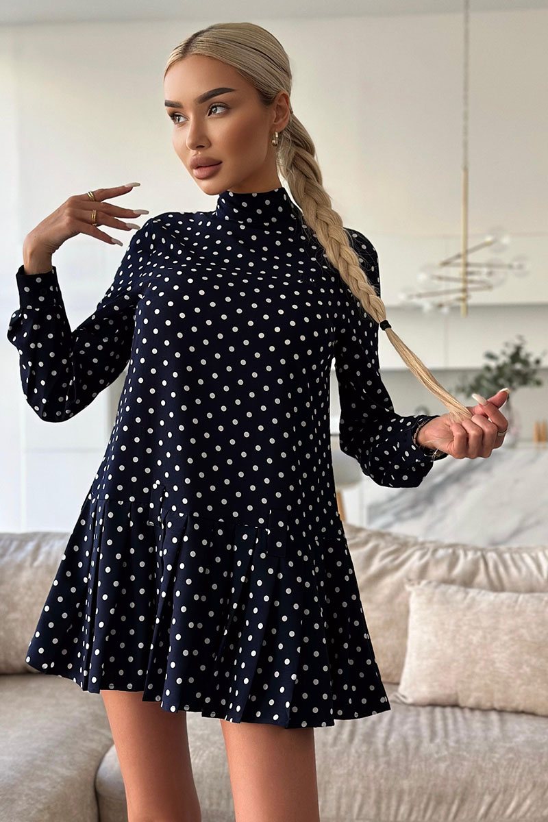 MIU MIU Женское синее платье 
