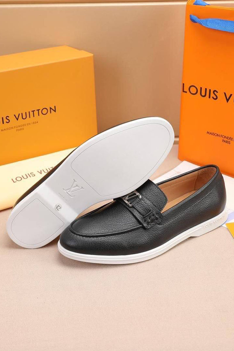 Lоuis Vuittоn Мужские кожаные лоферы Estate