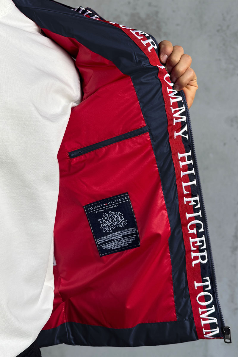 Tommy Hilfiger Мужской жилет тёмно-синего цвета