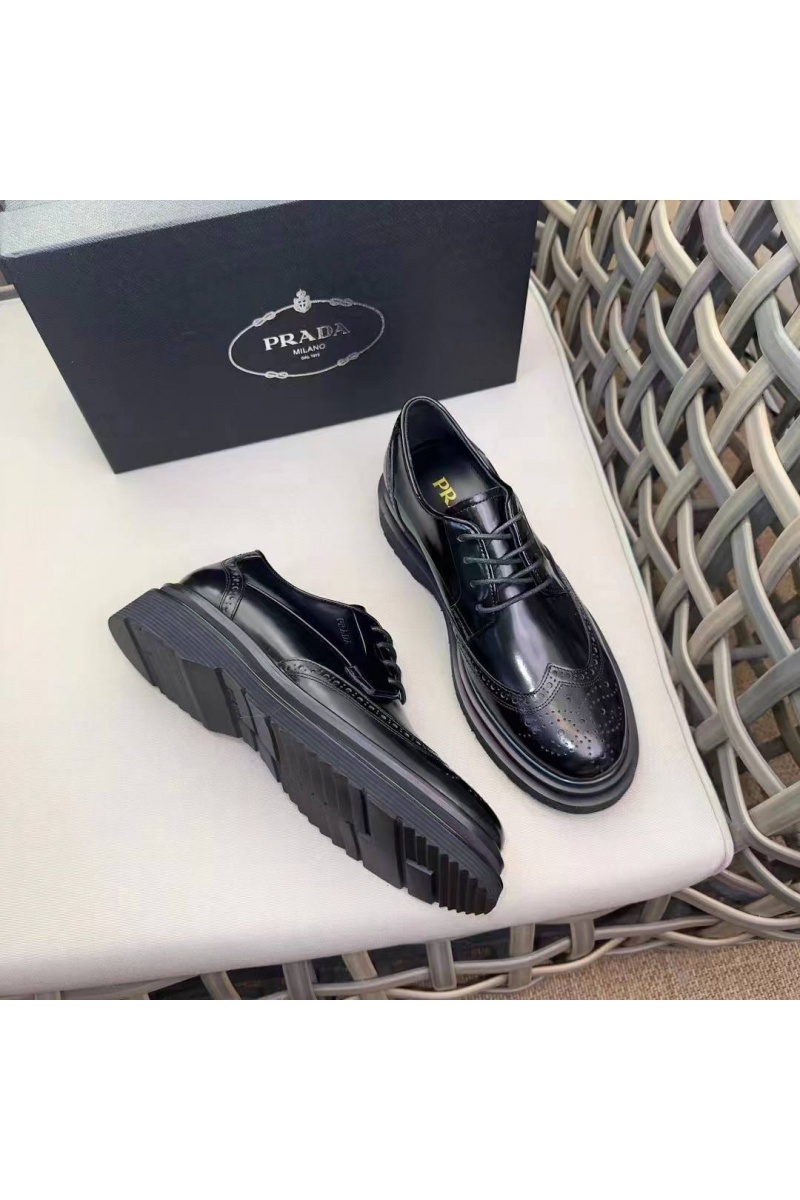 Prada Лакированные ботинки premium - Black