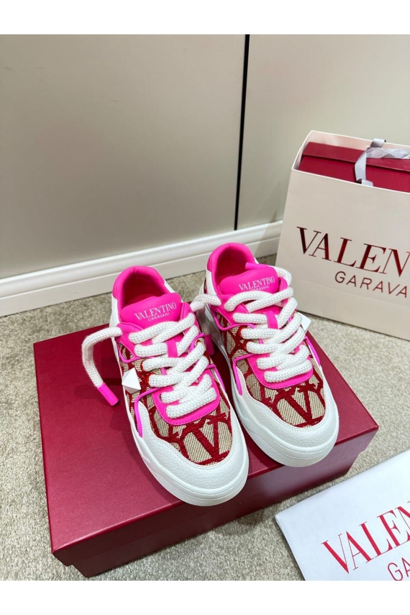 Valentino Женские кроссовки One Stud XL - Pink